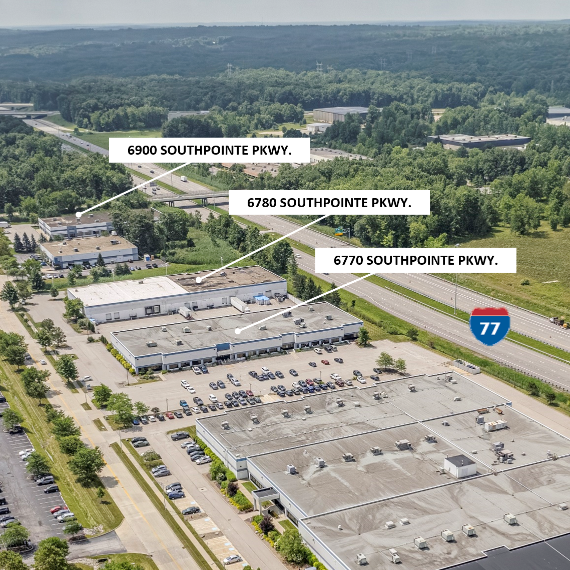 6770, 6780, 6900 Southpointe Pkwy., Brecksville, OH
